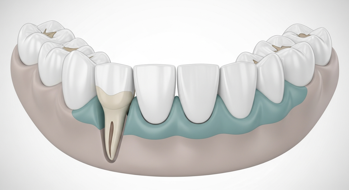 Using a toothbrush correctly can help prevent gum recession from worsening