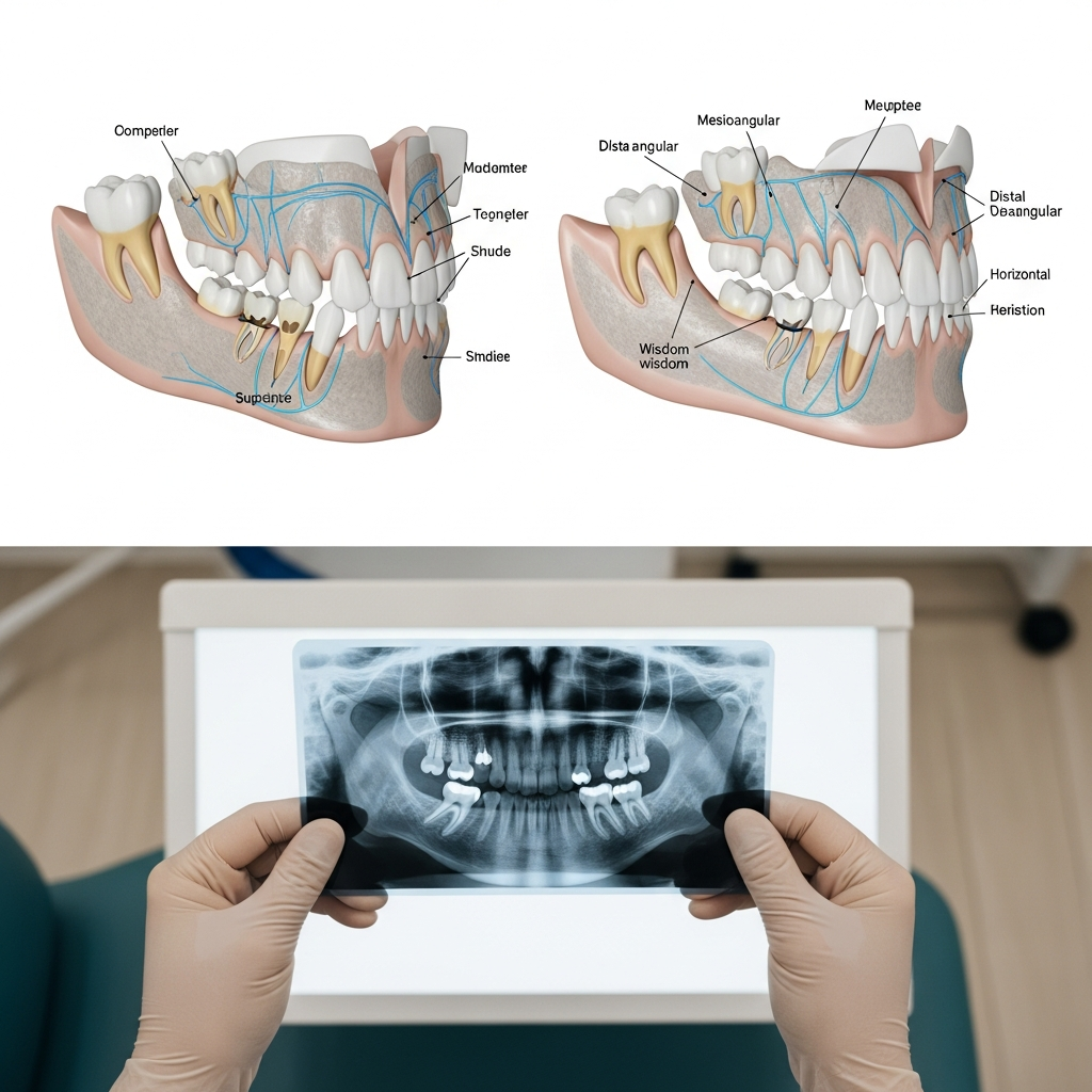 Educational visual related to dental treatments